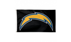Los Angeles Chargers Logo Flag