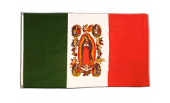 Mexico with Lady of Guadalupe Flag
