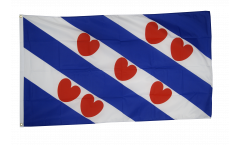 Netherlands Friesland Flag