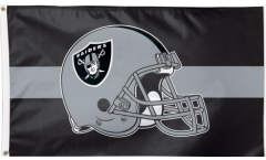 Oakland Raiders Helmet Flag