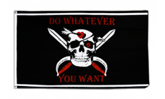 Pirate Do whatever you want Flag