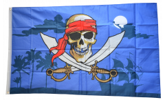 Pirate dark night Flag