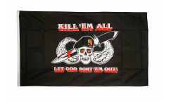 Pirate Kill'em all Flag