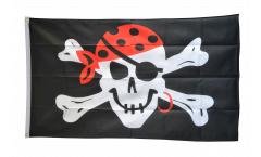 Pirate One eyed Jack Flag