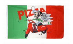 Pizza Italy Flag