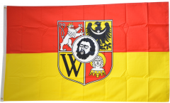 Poland Wroclaw Flag