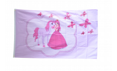 Princess with horse Flag