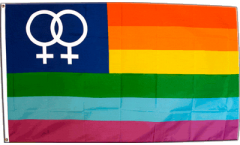 Rainbow Lesbian Venus Women Flag