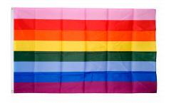 Rainbow with 8 Stripes Flag