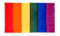 Rainbow vertical Flag