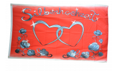 Silberhochzeit Flag