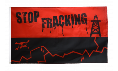 Stop Fracking Flag