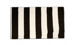 Stripe black white Flag