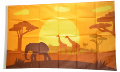 Animals of Africa Flag