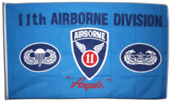 USA 11th Airborne Flag