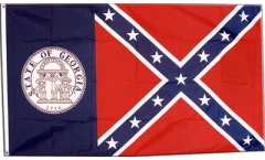USA Georgia old Flag
