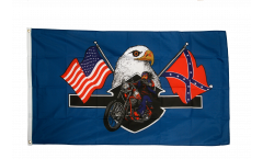 USA Highway Hero Biker Flag