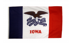 USA Iowa Flag
