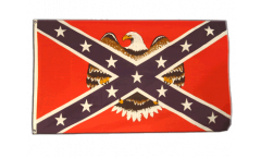 USA Southern United States with wide eagle Flag