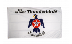 USA Thunderbirds US Air Force Flag