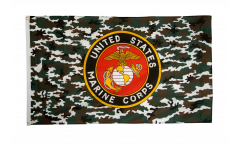 USA US Marine Corps Camouflage Flag