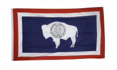 USA Wyoming Flag