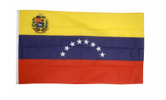 Venezuela 8 stars with coat of arms Flag