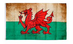 Vintage Wales Flag