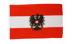 Austria with eagle Flag with sleeve