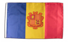 Andorra Flag with sleeve