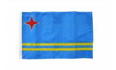 Aruba Flag with sleeve