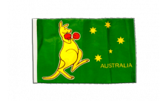 Australia kangaroo Flag with sleeve