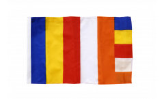 Buddhist Flag with sleeve