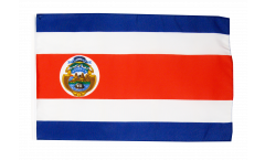 Costa Rica Flag with sleeve