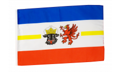 Germany Mecklenburg-Western Pomerania Flag with sleeve