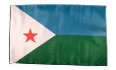 Djibouti Flag with sleeve