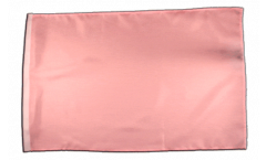 Unicolor pink Flag with sleeve