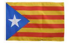Estelada blava Catalonia Flag with sleeve