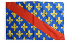 France Allier Flag with sleeve