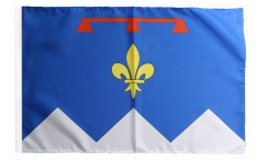 France Alpes-de-Haute-Provence Flag with sleeve