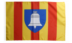 France Ariège Flag with sleeve