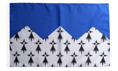 France Côtes-d'Armor Flag with sleeve