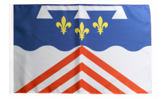 France Eure-et-Loir Flag with sleeve