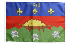 France French Guiana Cayenne Flag with sleeve
