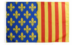 France Lozère Flag with sleeve