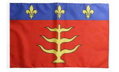 France Montauban Flag with sleeve