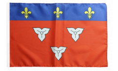 France Orléans Flag with sleeve