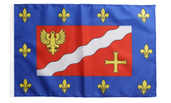 France Val-d'Oise Flag with sleeve