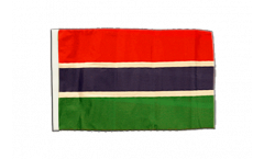 Gambia Flag with sleeve