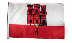 Gibraltar Flag with sleeve